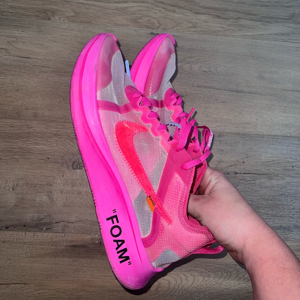 Off-White Hot Pink Sneakers